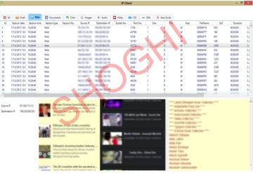Analysis of the Intercepted Webpages